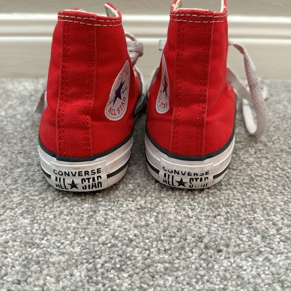 Red Toddler Converse - Picture 4 of 7